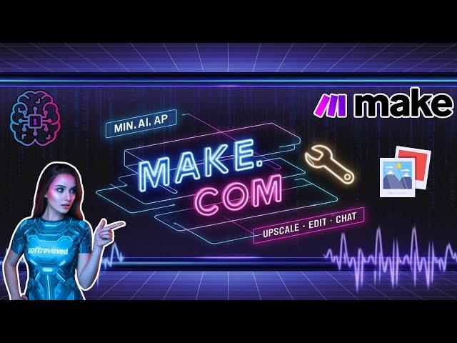 ️ How I Use 1min AI  API with Make.com  to Upscale, Edit & Chat with Images