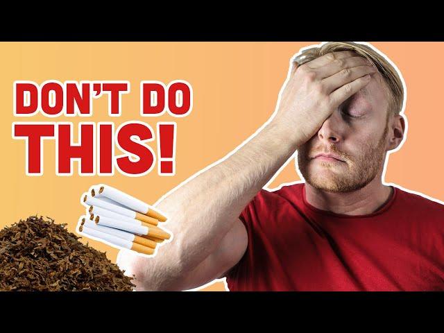 Avoid these 4 Mistakes When Rolling | RYO Tobacco