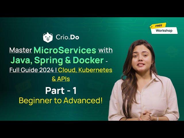 Master Microservices with Java, Spring & Docker- Full Guide 2024 | Cloud, Kubernetes & APIs (PART-1)