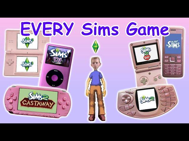 I Played Every Sims Handheld Game