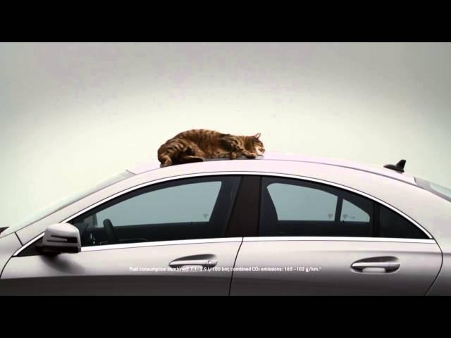 Mercedes-Benz CLA tv commercial 'Cat'