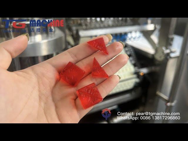 Tearable gummies machine jelly gummy candy making machine production line candy depositor