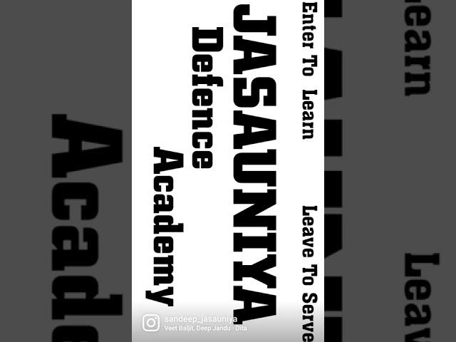 Jasauniya defence academy Dharm nagar Bhadaroli Bah Agra