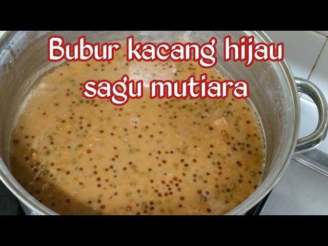 Rahasia bubur kacang hijau sagu mutiara supaya cepat matang dan hemat gas@Amelya channel