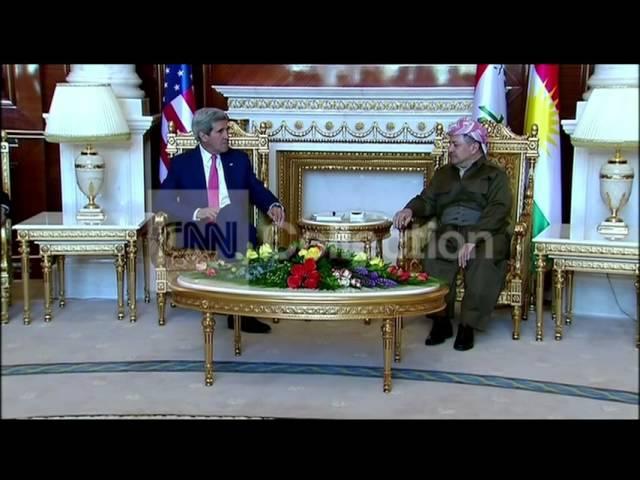 IRAQ: KERRY MEETS WITH BARZANI