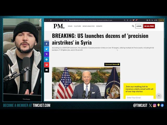 Syria COLLAPSES, World War 3 HAS BEGUN Says Bank CEO, US, RUSSIA EVACUATES As US & Israel STRIKE