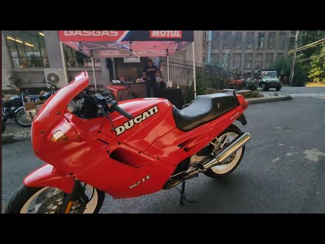 DUCATI DESMO 907 IE CLASSIC ITALIAN SUPERBIKE