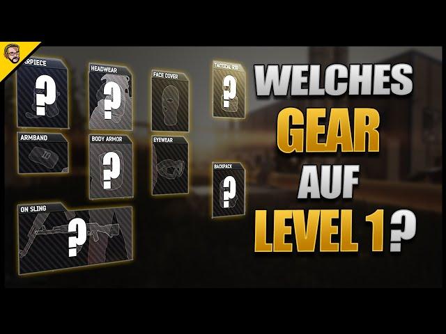 Besten Starter Waffen & Gear für den Early Wipe- Escape From Tarkov - Trader Level 1