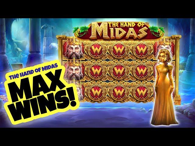 MAX WINS on The Hand of Midas