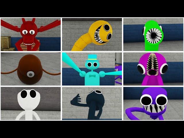 Rainbow Friends rp Concepts NEW Update All Jumpscares + All Morphs