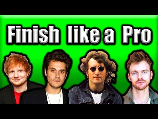 7 WAYS TO FINISH WRITING A SONG