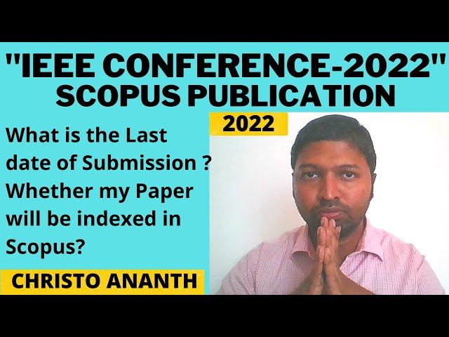 Christo Ananth - IEEE Conference  -  October 2022 - Review in English - Scopus