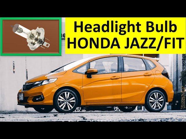 Replace headlight bulb in Honda Jazz & Honda Fit