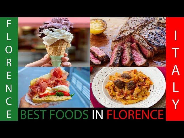 TOP FOODS TO EAT IN FLORENCE ITALY