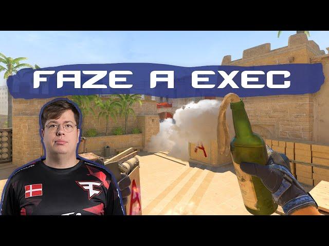 CS2 Mirage - How to execute A-SITE like FAZE!