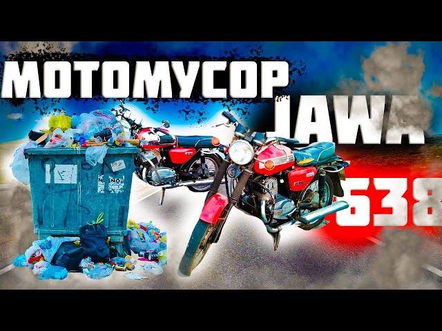 ЯВА 638 МотоМусор! Собрали Мотоцикл из ХЛАМА! Jawa 350