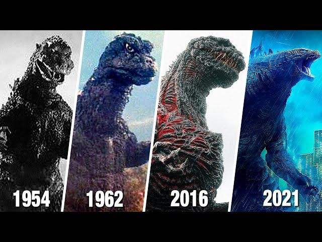 EVOLUTION of GODZILLA in Movies - from 1954 to 2021 | Godzilla vs. Kong (2021)