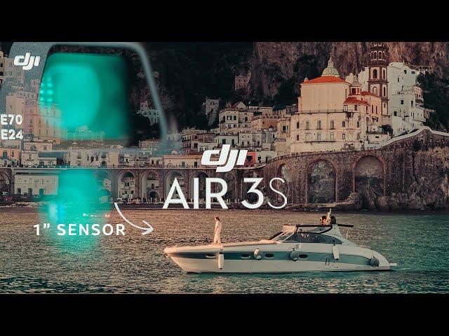 DJI AIR 3 S - INSANE Cinematic views of Amalfi Coast