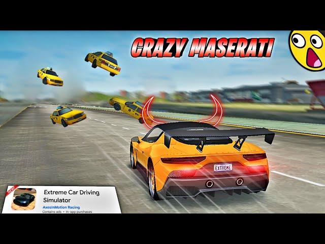 ANGRY MASERATI  - Extreme Car Driving Simulator  2024