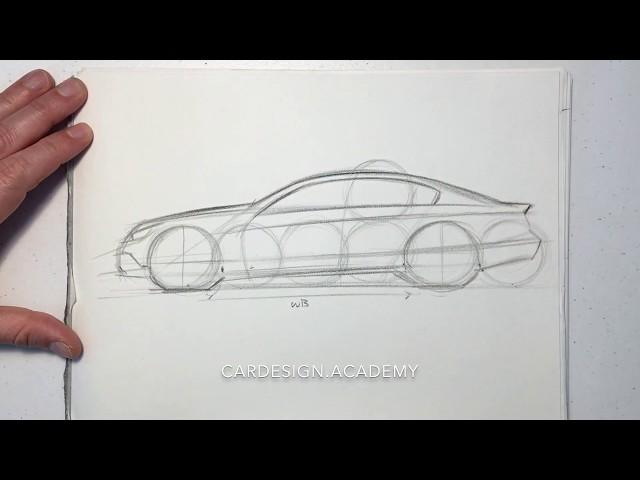 Car Design 101: Side View Proportions- Sedans