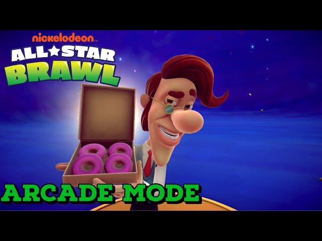 Nickelodeon All Star Brawl | Hugh Arcade Mode