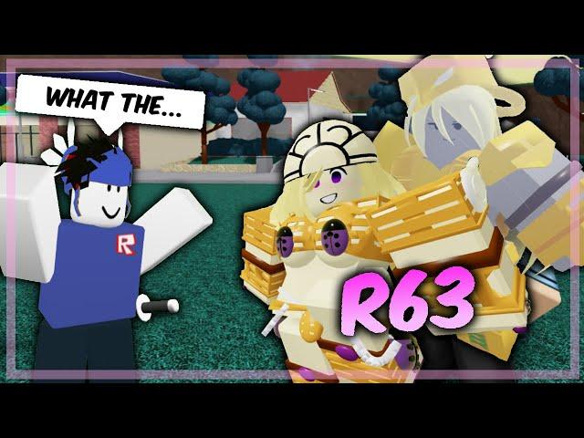 I Trolled MY BEST FRIEND In A R63 Jojo Game on Roblox...