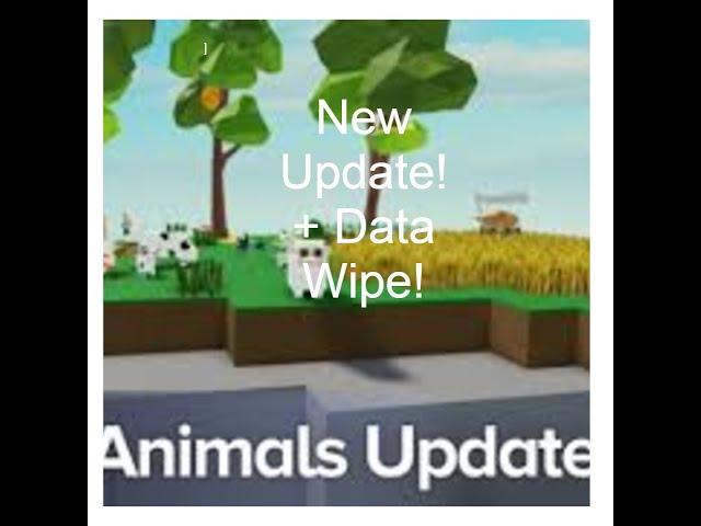 Islands Update! Sheep, XP, Data Wipe, + more! | Roblox Islands