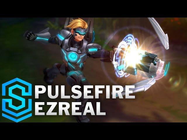 Pulsefire Ezreal (2018) Skin Spotlight - Pre-Release - League of Legends