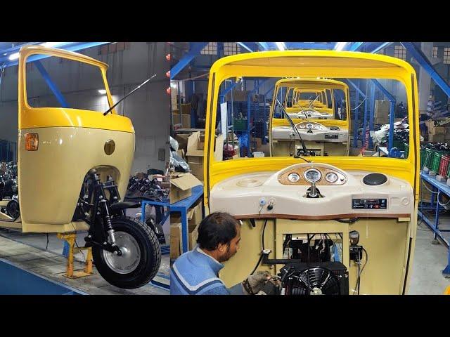 Complete Tez Raftar Rickshaw Making Process in Factory || Quality Rickshaw Manufacturers