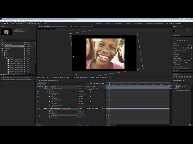 After Effects QuickTip: How To Pan & Zoom an Image Inside of a Mask