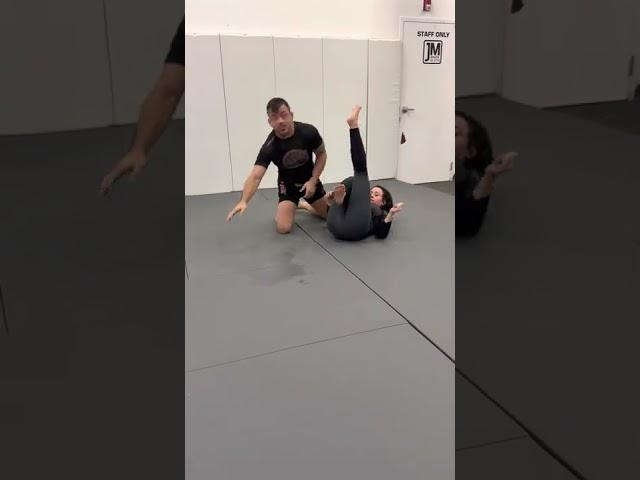 Waiter Sweep from Deep Half Guard