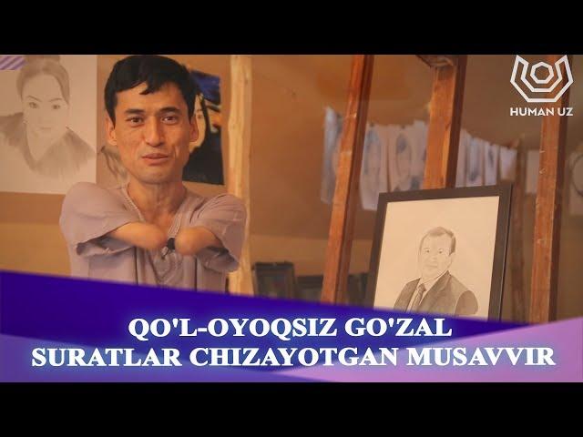 QO'L-OYOQSIZ GO'ZAL SURATLAR CHIZAYOTGAN MUSAVVIR