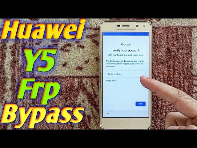 Huawei (Mya-L22) Y5 Google Account Bypass/Huawei Mya L22 Frp Unlock