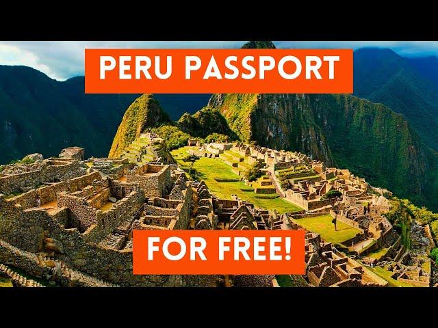 Peru: The FASTEST Citizenship by Naturalization Program (Peruvian Passport for FREE)