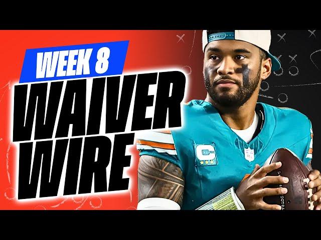 MUST ADD PLAYERS in Week 8 - 20+ Waiver Wire Targets - 2024 Fantasy Football Advice