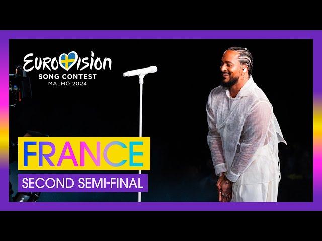 Slimane - Mon Amour (LIVE) | France  | Second Semi-Final | Eurovision 2024