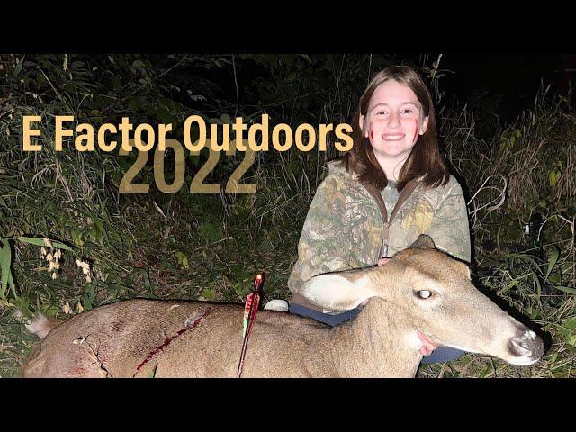 Girl deer hunting with a crossbow and a 150 grain RAGE Trypan!