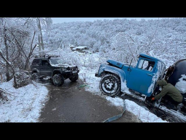 Легендарная эвакуация 4х4: Это стоит увидеть!!! асенизатора перевеинулся