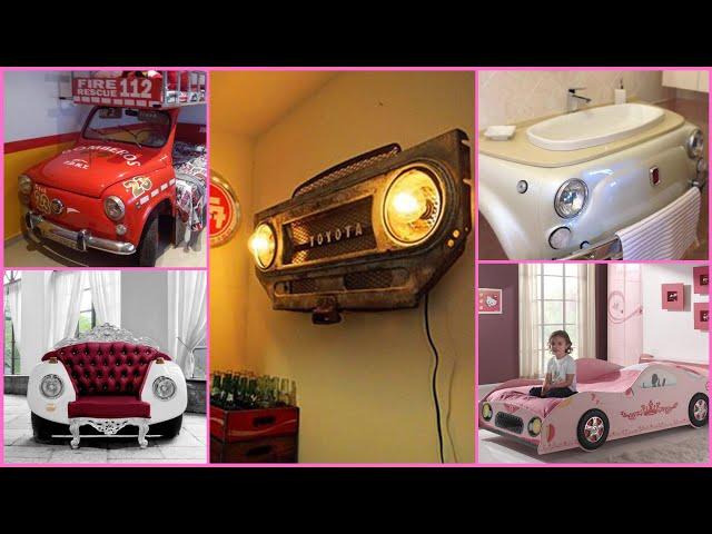 80 Car Shaped Furniture Ideas