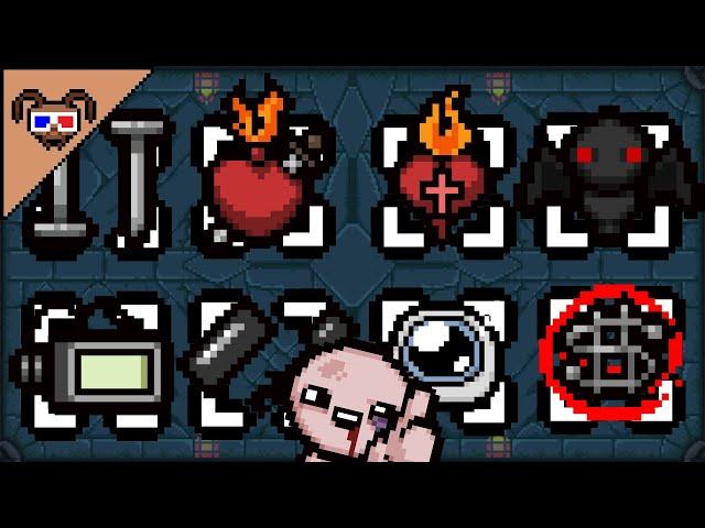 Как выглядит смерть боссов за пару секунд {The binding of Isaac}