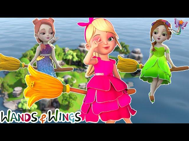 Princess Swimming Song | Princess Rhymes for Kids - Wands and Wings