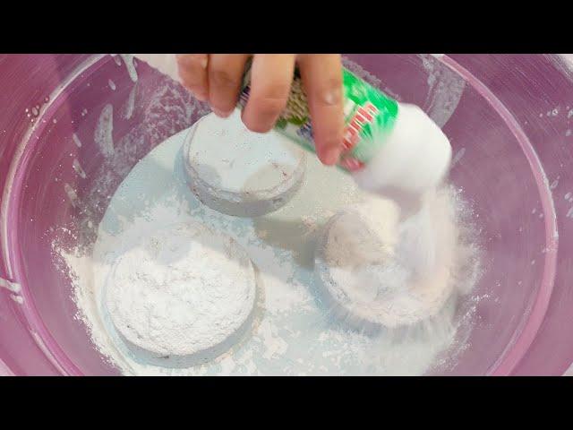 More Powder to Settled Paste  Sponges Squeezing and Handmixing  ASMR