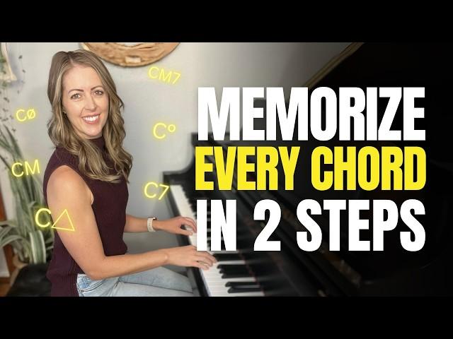 Learn *EVERY* Piano Chord Quickly in 2 Steps (FREE PDF!)