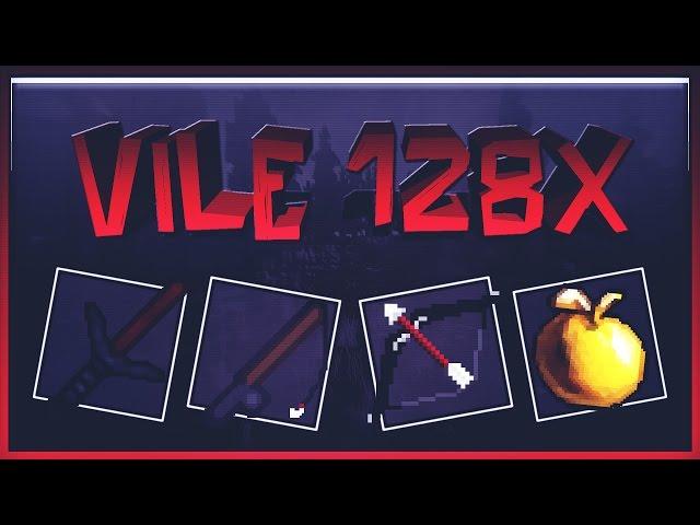 MINECRAFT PVP TEXTURE PACK - VILE 128X