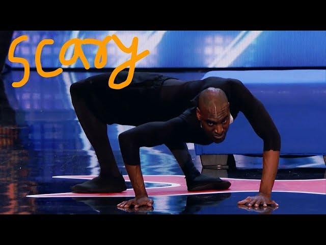 TWISTY TROY JAMES SCARES WITH BREATHTAKING ACT 2018 || GOT TALENT UNIVERSE