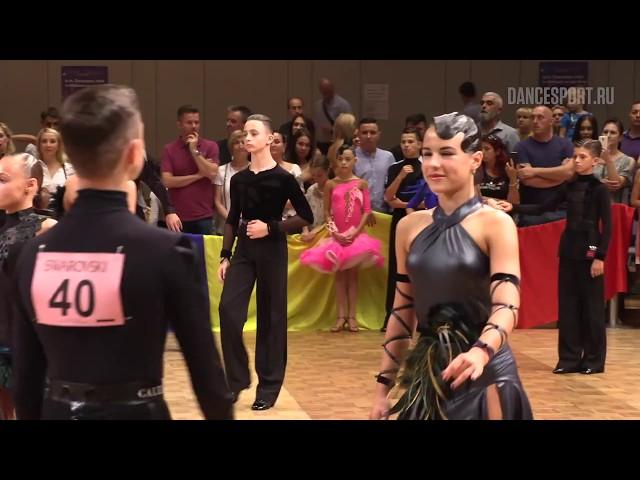 Oleg Kolesnikov - Tatiana Zavertkina RUS | Samba | GOC Junior I Latin