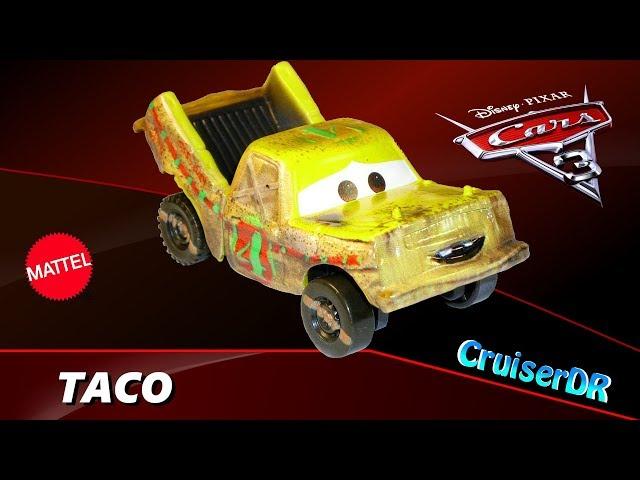 Disney Pixar Cars 3 Diecast Taco 1:55 Mattel