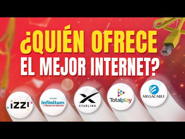 El mejor internet ¿Cuál es el mejor servicio de Internet? IZZI, INFINITUM, STARLINK y TOTALPLAY