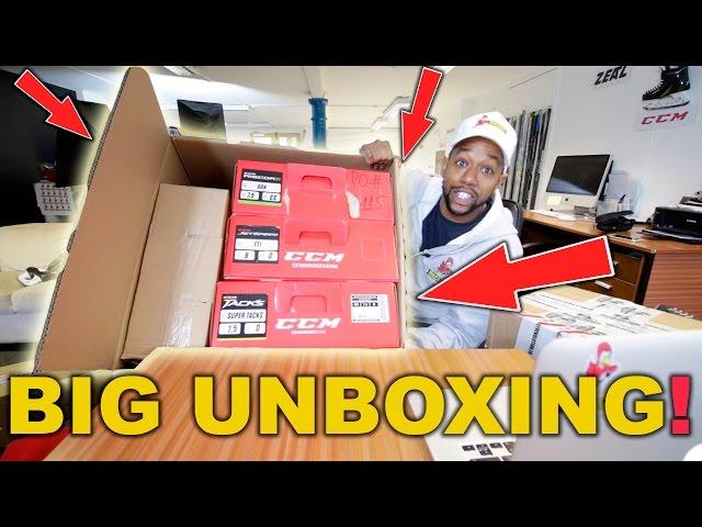 BIG Hockey Unboxing and Q&A with Hockey Tutorial Chris