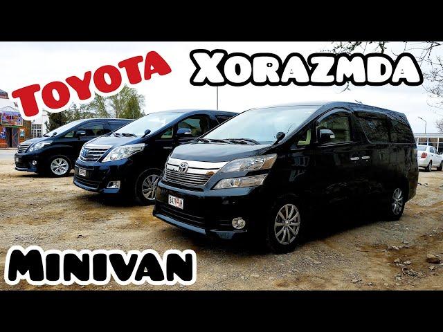 ХОРАЗМДА ЯНА БИР ЯНГИЛИК. МИНИВЭН Toyota Alphard ва Vellfire НАРХЛАРИ #хива